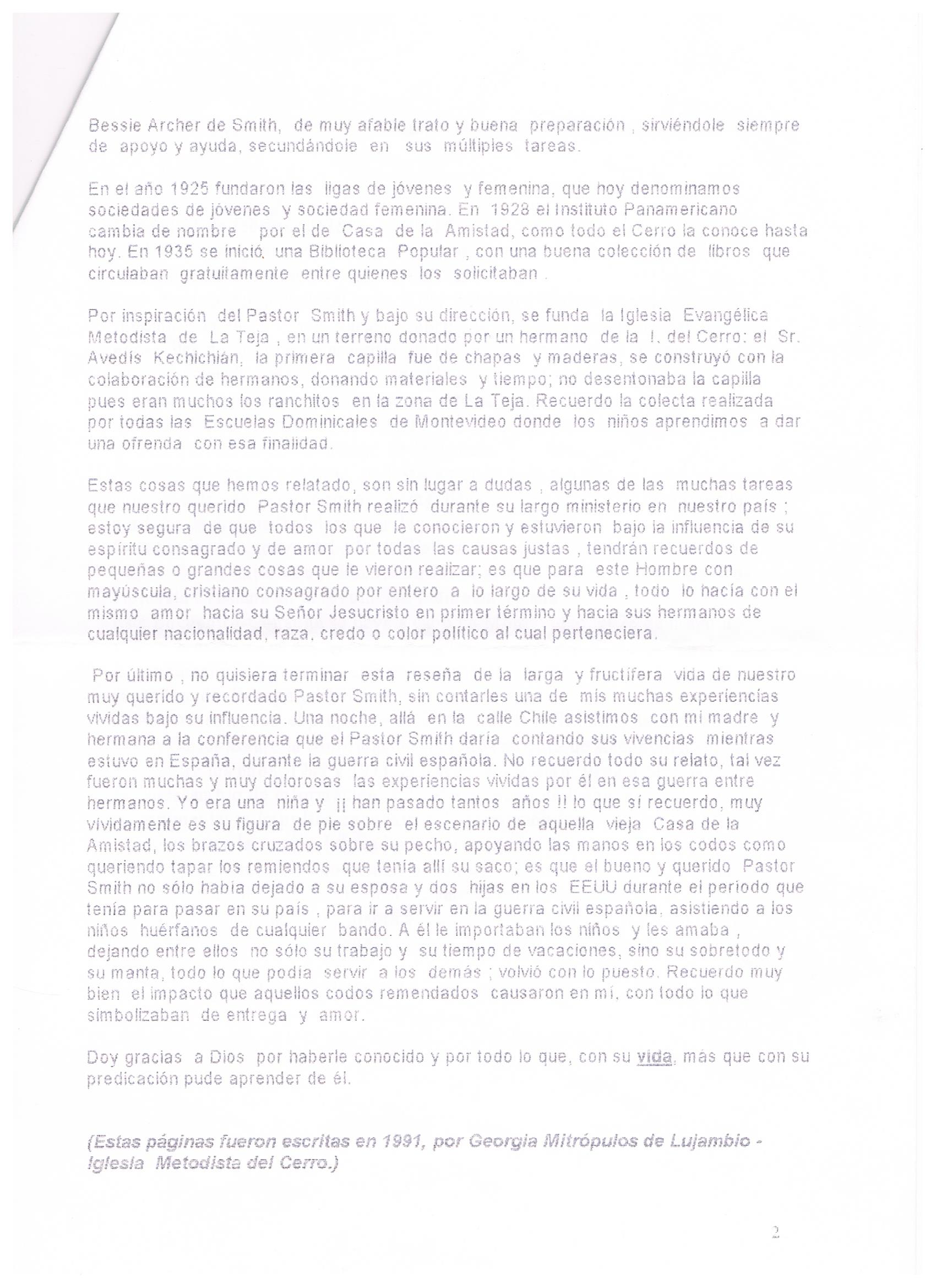 Smith - Homenaje al Pastor (Smith), año despues de su muerte. 1991. Georgia Mitrópulos. P2.jpg