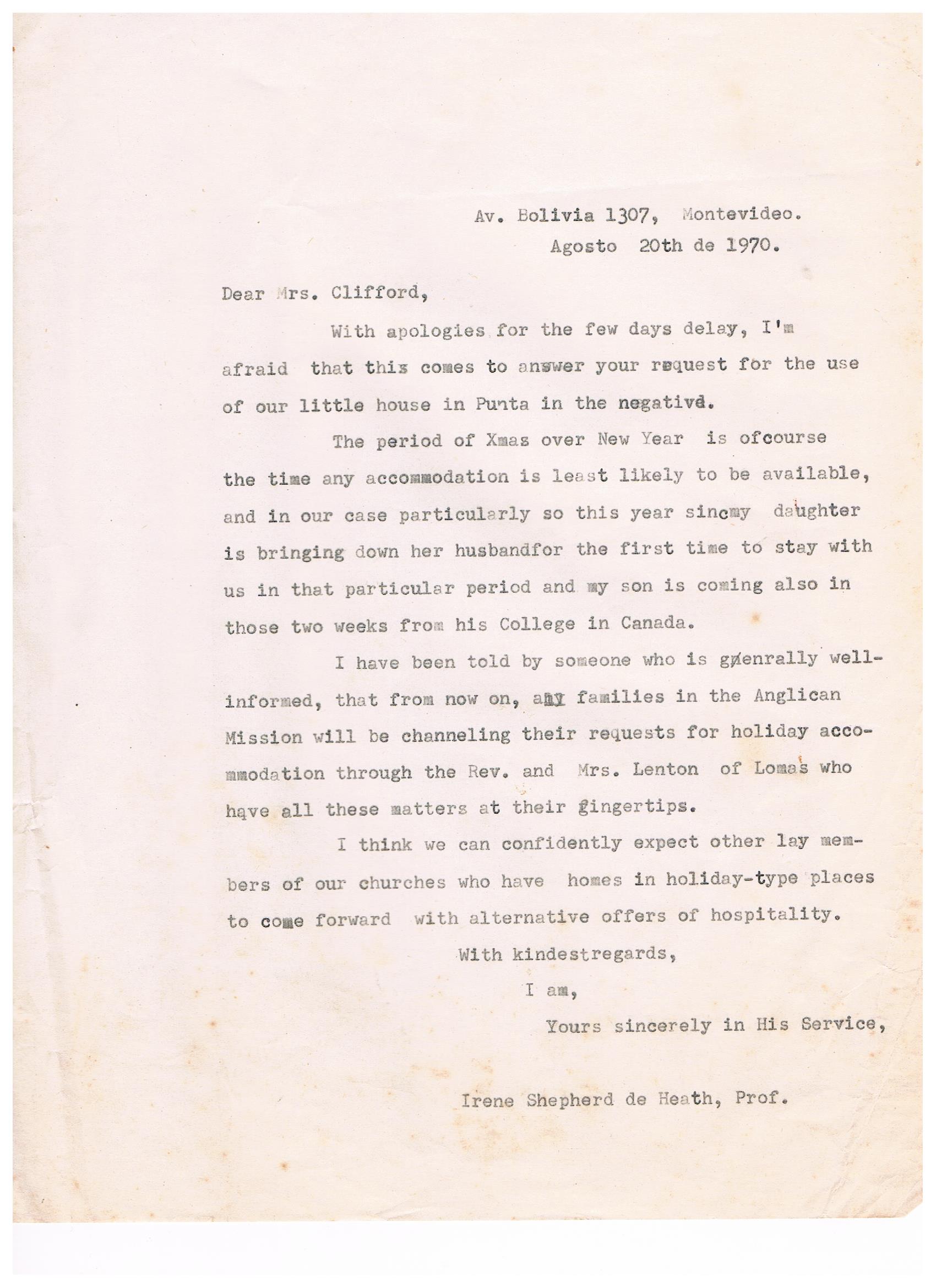 Carta de Shepherd I. para Mrs Clifford. 1970_8_20. Montevideo.jpg