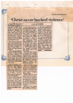 Christ Never Backed Violence. 1978_10_1. Diario Bs.As. Herald. (A color).jpg