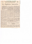 La _nacionalización_ de los depósitos bancarios. 1972_11_21. Diario La Mañana.jpg